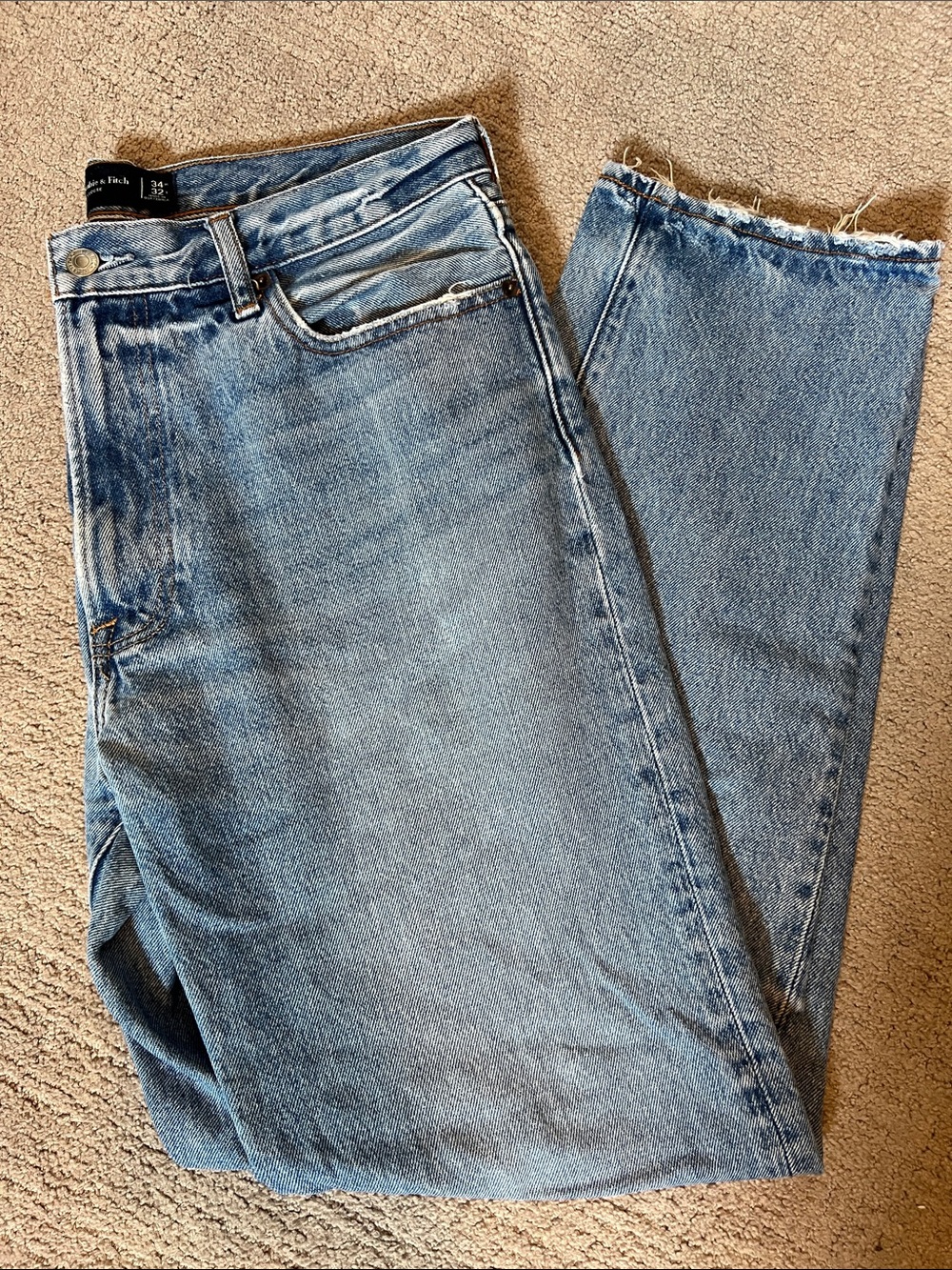 90s loose Light Blue Men’s jeans